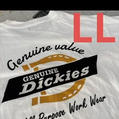 人気！ディッキーズ　Tシャツ L Dickies メンズ　LLサイズ　新品　白