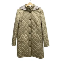 modify(モディファイ) コート サイズ40 M レディース美品 - カーキ 長袖/キルティング/中綿/秋/冬