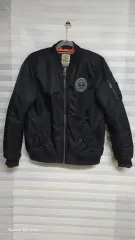 STREZZED ブラック パイロットジャンパー