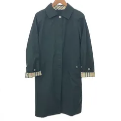 BURBERRY LONDON バーバリーロンドン ステンカラーコート サイズ:9 ノバチェック    ブラック レディース / 240001176897