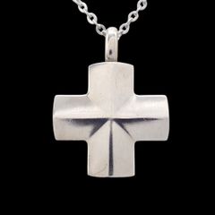 ジョージジェンセン チャーム 六芒星 スター キーリング 925 初期 4284