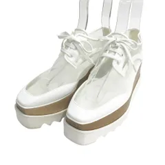 STELLA McCARTNEY ステラマッカートニー  エリス プラットフォーム クリアスニーカー  ホワイト系 37 レディース [240101522336]