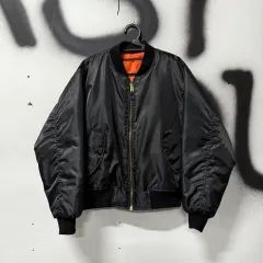 ロスコ リバーシブル ma-1 フライト ブルゾン ジャケット