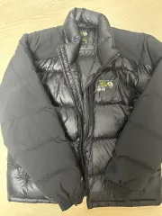 M/1回着用 マウンテンハードウェア X STUSSY サブゼロ ダウンジャケット ブラック