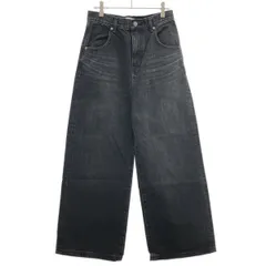 RIM.ARK リムアーク 25AW Middle straight black denim ミドルストレートブラックデニムパンツ 460IAL11-0421 ブラック 36のサムネイル