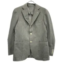 URBAN RESEARCH DOORS アーバンリサーチドアーズ ストライプシアサッカーテーラードジャケット DT95-18L310 ホワイト×グレー系 46