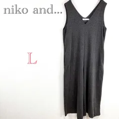 ニコアンド♡niko and... 【L】サロペットパンツ　オーバーオール　オールインワン　重ね着