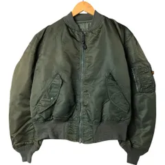 古着 90年代 民間品 アルファ ALPHA MA-1タイプ 中綿入り ミリタリー フライトジャケット USA製 メンズM相当 ヴィンテージ/eaa564912