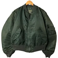 古着 90年代 民間品 アルファ ALPHA MA-1タイプ 中綿入り ミリタリー フライトジャケット USA製 メンズXL相当 ヴィンテージ/eaa564913