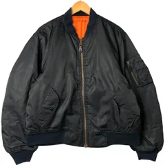 古着 ~90年代 民間品 アルファ ALPHA MA-1タイプ 中綿入り ミリタリー フライトジャケット USA製 メンズL相当 ヴィンテージ/eaa561939