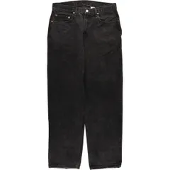 古着 90年代 リーバイス Levi's 550-0260 RELAXED FIT ブラックデニム テーパードデニムパンツ メンズw34相当 ヴィンテージ/eaa596180