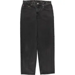 古着 00年代 リーバイス Levi's 550 RELAXED FIT ブラックデニム テーパードデニムパンツ メンズw34相当/eaa596181