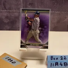 2022 Topps Triple Threads Don Mattingly 249/299 New York Yankees Purple カード