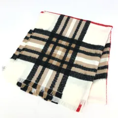 Pinky&Dianne ピンキー&ダイアン 大判ストール  チェック柄/定価\16,000/ドイツ製    ホワイト/マルチカラー レディース / 240001169126