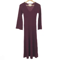 demylee デミリー ロンハーマン別注 カシミヤ混ニットワンピース サイズ:XS DEMYLEE×Ron Herman/XS    ボルドー レディース / 240001170010