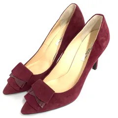 Ⅶ XII ⅩⅩⅩ セブントゥエルブサーティー パンプス 表記サイズ:24.5 スエード    ボルドー レディース / 240001171102