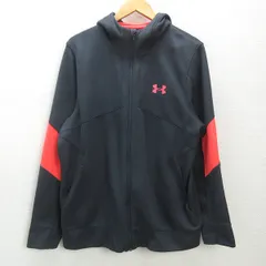 G■アンダーアーマー/UNDER ARMOUR トラックトップ ジャージジャケット/1305627【XL】灰系/men's/17【中古】■