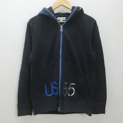 G■トミー/TOMMY フルジップパーカー/コットン【L】紺系/men's/23【中古】■