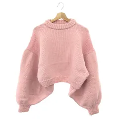 I Love Mr Mittens アイラブミスターミトンズ ボンバーニット サイズ:XS/S 長袖/ボリュームスリーブ 3010800310   ピンク レディース / 240002231928のサムネイル
