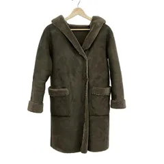 BOSCH(ボッシュ) コート サイズ38 M レディース美品  - ダークブラウン 長袖/フェイクムートン/冬