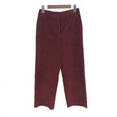 MAX MARA WEEKEND マックスマーラーウィークエンド コーデュロイワイドパンツ サイズ:38 太畝    ボルドー レディース / 241019000955のサムネイル