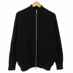 ステュディオス STUDIOUS UNITED TOKYO SIGNATURE DRIVERS KNIT ニットジャケット ジップアップ 1 黒 114531006 /TKのサムネイル