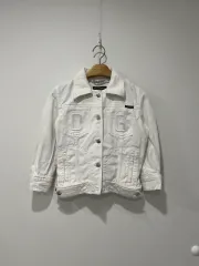 Dolce&Gabbana ドルチェ＆ガッバーナ 白 デニム ジャケット