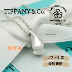 【極美品】ティファニー TIFFANY&Co. ティアドロップ エルサペレッティ ネックレス AG925