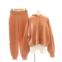 ミラオーウェン Mila Owen パーカー パンツ セットアップ 上下 ニット プルオーバー 1 オレンジ /AT ■OSのサムネイル