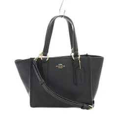 コーチ COACH ショルダーバッグ ハンドバッグ レザー ロゴ チャーム 黒 ブラック F11925 /KU ▲H