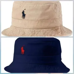 (正規品)POLO RALPH LAUREN ポロラルフローレン コットン チノ バケットハット 帽子 ユニセックス 벙거지모자