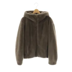 Arpege story ファーフードブルゾン２　美品 中古・古着通販】Arpege story (アルページュストーリー) フェイク