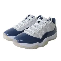 ナイキ NIKE 新品同様 FV5104-104 エアジョーダン11 レトロ ロー AIR JORDAN 11 RETRO LOW Diffused Blue ディフューズブルー 26.5cm
