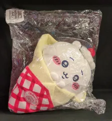 グレイ・パーカー・サービス ちいかわ クレープくじ ちいかわ クレープくじ A賞 ちいかわ BIGクレープな抱っこぬいぐるみ