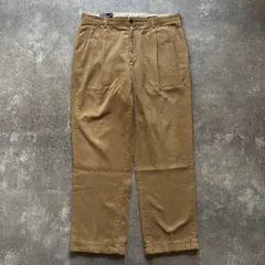 90年代 90s Polo by Ralph Lauren ラルフローレン コーデュロイ ハモンド パンツ ベージュ W38 L32
