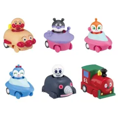 【中古】おもちゃ 全6種セット 「それいけ!アンパンマン くるっとターン!プルバックアンパンマン6」