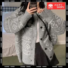 【送料無料】ノルディック柄 ニットカーディガン 北欧風 ニットアウター レディース カジュアル 秋冬 ニットクルーネック レトロ ニットトップス ジャカードセーター 着やせ 前開きニット 長袖 ニット羽織り 韓国風 ニット 新品 未使用 CH1MRJ-013