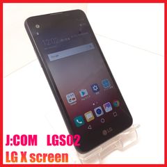 【4Gスマホ】J:COM LGS02 LG X screen