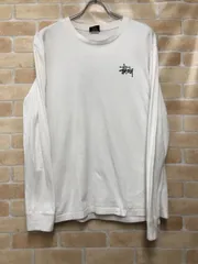 【中古】 STUSSY ステューシー Basic Stussy L/S Tee ホワイト L 111429691
