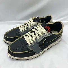 【中古】NIKE AIR JORDAN 1 RETRO LOW OG EX サイズ27cm DV0982-006 ブラック ナイキ ジョーダン1 グレー[19]