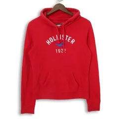 HOLLISTER ホリスター 秋冬 ロゴ★ 裏起毛 スウェット プルオーバー パーカー Sz.M　レディース