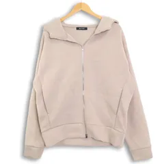 nano・universe ナノ・ユニバース 秋冬 ストレッチ★ ダブルジップ フーディー パーカー Sz.L メンズ