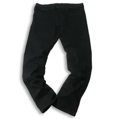 UNIQLO ユニクロ セルビッジ★ ストレッチ スリムフィット ジーンズ デニム パンツ Sz.36 メンズ 大きいサイズ 黒