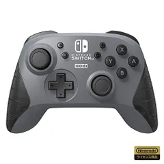 【任天堂ライセンス商品】ワイヤレスホリパッド for Nintendo Switch グレー【Ｎｉｎｔｅｎｄｏ Ｓｗｉｔ