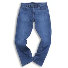 UNIQLO ユニクロ 秋冬 ヒートテック★ USED加工 ウルトラストレッチ スリムフィット デニム パンツ ジーンズ Sz.32 メンズ