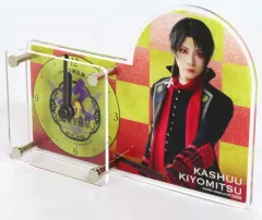 【中古】置き時計・掛け時計 佐藤流司(加州清光) アクリルクロック 「ミュージカル『刀剣乱舞』 祝玖寿 乱舞音曲祭」 Loppi・HMV＆BOOKS online限定