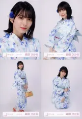 【中古】生写真(乃木坂46) ◇森田ひかる/櫻坂46ランダム生写真 ＜2022年浴衣衣装＞ 4種コンプリートセット