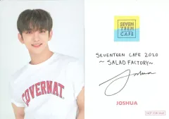 中古】コレクションカード(男性) SEVENTEEN/JOSHUA(ジョシュア)/上半身