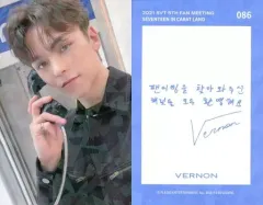 【中古】コレクションカード(男性) 086[ホログラム仕様]：SEVENTEEN/VERNON(バーノン)/スペシャルカード/「2021 SVT 5TH FAN MEETING ＜SEVENTEEN in CARAT LAND＞」トレーディングカード