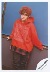 【中古】生写真(ジャニーズ) Hey! Say! JUMP/山田涼介/膝上/アルバム「Fab! -Music speaks.-」MV＆ジャケ写オフショット/公式生写真